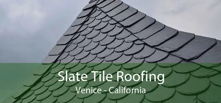 Slate Tile Roofing Venice - California